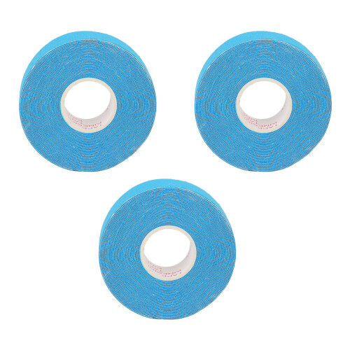3 Rollen Face Tape 2,5 cm x 5 m hellblau V-Form 2