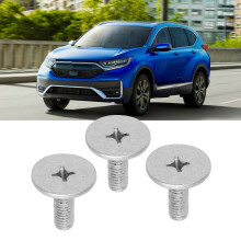 3pcs Lower Cover Bolt Screws 90105 TBA A00 Engine Parts Replacement For Civic CR‑V 2016‑2019