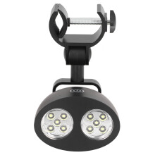Barbecue-Grillleuchte 3xAA, 10 LED, 197x90mm Weiß