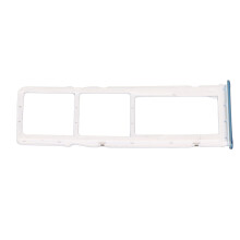 Dual Sim Card Tray Plastic SIM Card Tray Slot Holder with Card Pin for Xiaomi Redmi Note 10 Blue