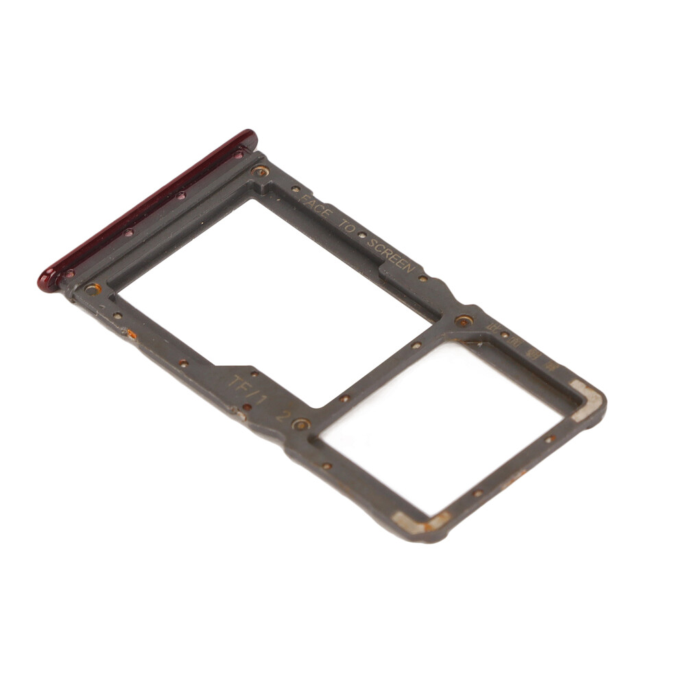 Sim Card Tray Set Plastic Sim Card Slot Holder Replacement With Card Pin And Brush For Mi Note 7 Note 7 Pro Phone Red 7621320880061