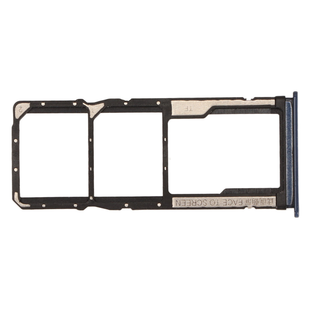 Replacement Sim Card Tray Memory Card Slot Holder With Eject Pin Brush For Xiaomi Redmi Note 9 Dark/Blue 3561320880187