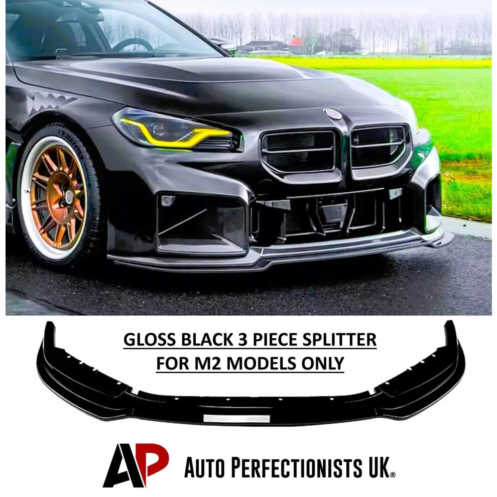 For Bmw M2 G87 Front Splitter Spoiler Lip Body Kit M Performance 2023+ 5061072667145