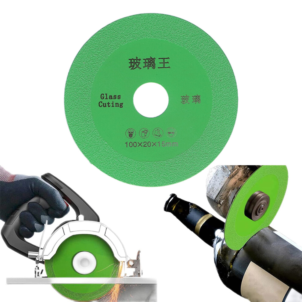 Glass Cutting Disc 4In Diamond Cutter Wheel Grinding Saw Blade For Ceramic Brick 7901320883683