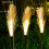 Reed Solar LED Gartenleuchten 90cm Warm 600mAh 11
