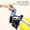2-in-1 Kinderwagen-Becherhalter, 360 Rotation, ABS 11