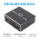 Audio-Extraktor 4K 3D Aluminiumgehäuse 5,8  5,4  2,2 cm 4