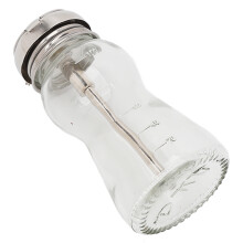 Quitaesmalte Botella dispensadora con bomba de vidrio 100 ml Tipo de presión Líquido de maquillaje