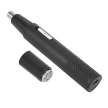 2-in-1 USB Nasen-Trimmer 600mAh Schwarz Mini