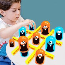 Blau/Orange Big Eat Small Brettspiel 5777-26
