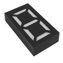 LED Solar House Number Lights Numbers DIY Digital Solar Sign Lamp for Home Yard Street with 2 Color