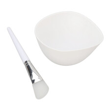 Face Mask Mixing Foldable Bowl Set DIY Silicone Lightweight Exquisite Silicone Brush Set