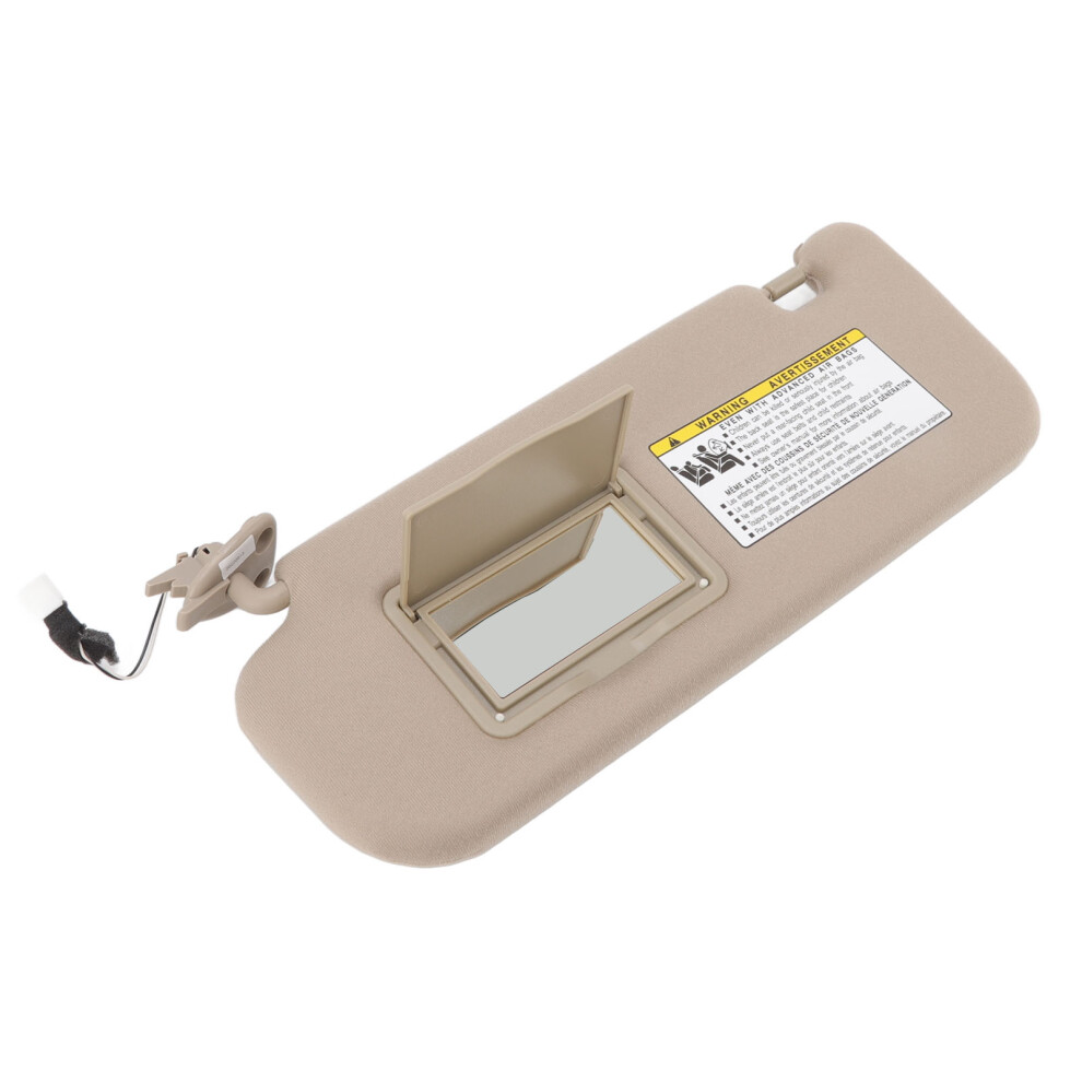 Car Inside Sun Visor With Makeup Mirror 852013K010QD Replacement for Hyundai Sonata 2006â2008 Left-image-OPC-PHV77FX-NEW