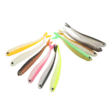 Soft Lures Fischschwanz-Design Dual Color 2,6 g 8,5 cm