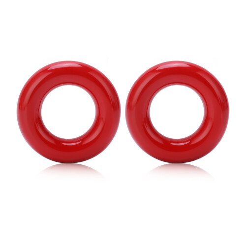 2 Stück Golf-Gewichtsringe, 292 g / 10,3 oz, Ø 6 cm, Rot 1