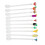 10 Stück klare Acryl-Cocktail-Rührstäbchen 14