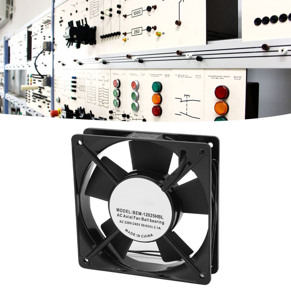 Axial Fan Ultra Silent Super Power 50000 Hours Dual Ball Bearing Cooling Fan For Diy Cooling Ventilation Exhaust Projects 8781320894983