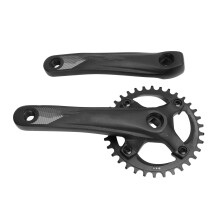 34T Aluminium-Kurbelgarnitur 104 BCD 7-12S, 680 g, 24.0 oz