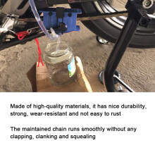 Kit de limpieza de cadena para motocicleta - 100x87x45mm