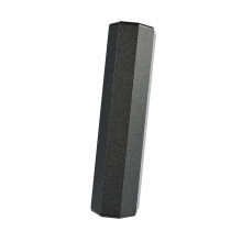 Achteckiger Shaker 128/157/198/308 mm schwarzes Aluminium