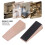4 Stück Buche Türstopper Holzfarbe 9,12,92,5 cm 12
