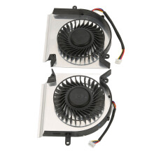 GE75 0,55 A 5 V ventilador de CPU/GPU de 4 pines - aluminio, plateado