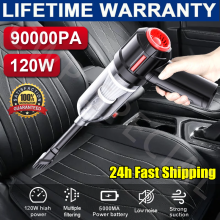 Powerful Car Vacuum Cleaner Wet/Dry Cordless Strong Suction Handheld