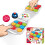 Intelligent Puck Puzzle Plastic Multiplayer Interactive Board Game Color Matching Puzzle 2