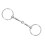 Bocado de snaffle de aro libre de acero inoxidable 125mm 290x80mm 10