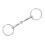Bocado de snaffle de aro libre de acero inoxidable 125mm 290x80mm 4