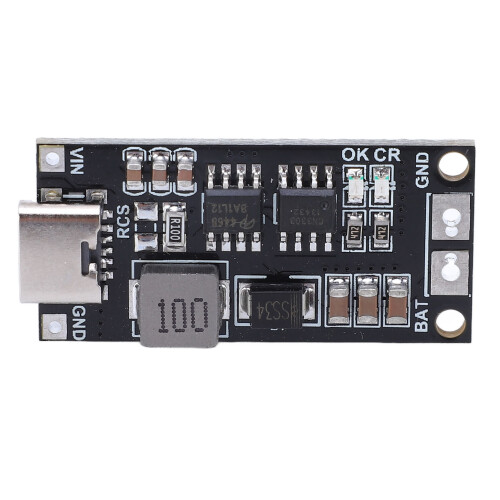 3S Type-C 12,6 V Batterie-Lade-Modul, 1 A, Schwarz 1