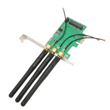 Mini PCIe zu PCIe Adapterkarte, 3-Antennen-PCB