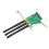 Mini PCIe zu PCIe Adapterkarte, 3-Antennen-PCB 14