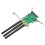 Mini PCIe zu PCIe Adapterkarte, 3-Antennen-PCB 11