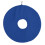 Cojín inflable azul en forma de dona para pacientes. 5