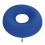 Cojín inflable azul en forma de dona para pacientes. 1