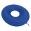 Cojín inflable azul en forma de dona para pacientes. 13