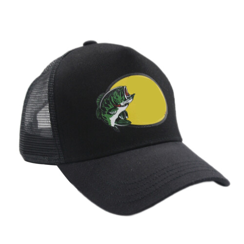 Gorra trucker de malla impresa de algodón talla única 56-60cm 1