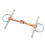 Vollbacken-Snaffle-Gebiss mit Ring 125mm Silber 11,5 Unzen 14