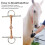 Vollbacken-Snaffle-Gebiss mit Ring 125mm Silber 11,5 Unzen 3
