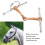 Vollbacken-Snaffle-Gebiss mit Ring 125mm Silber 11,5 Unzen 6