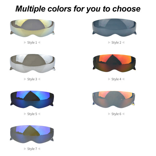 EXO Visor Ersatz 24  8 cm PC, 1 Stk. Multicolor