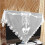 Capa de Halloween Poncho blanco con esqueleto cuadrado 8