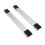 2 Sätze mobiler Rollenhalter Silber, 45x5x4cm, 70cm 13