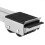 2 Sätze mobiler Rollenhalter Silber, 45x5x4cm, 70cm 5