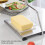 Käse-Drahtschneider aus Edelstahl silbern 14.9 oz 9