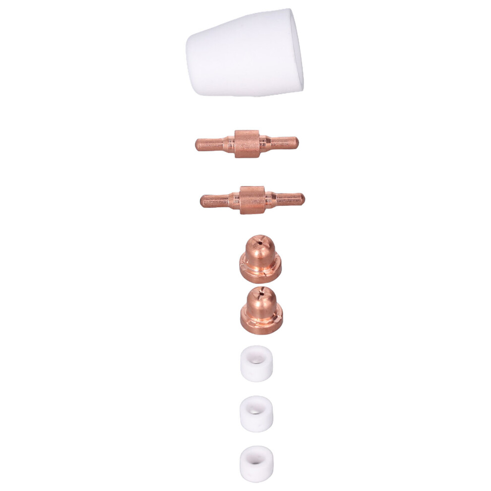 180Pcs Welding Consumables Ceramic Nozzle Electrode Diffuser Set Kit For Plasma Torch 3311320920396