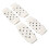 4 Stück Ellenbogenprotektor für Hunde Polka Dot hoch elastisch Größe M 8