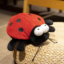 (Ladybug )Bee Ladybird Plush Toy Insect Stuffed Doll Kids Gift Home Decoration Bedroom