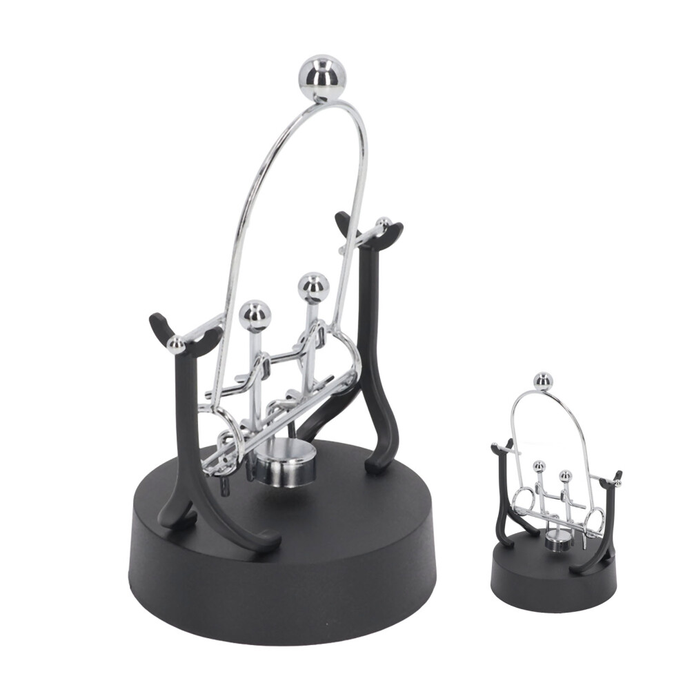 Perpetual Motion Machine Couples Swing Shape Iron Art Electroplating Perpetual Motion Model for Office Desk-image-OPC-PHV7SFV-NEW